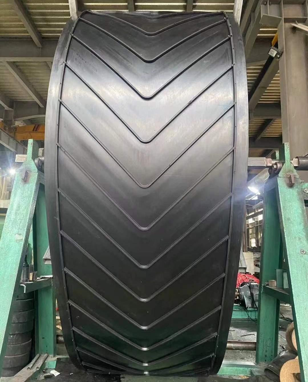 ribs rubber conveyor belt