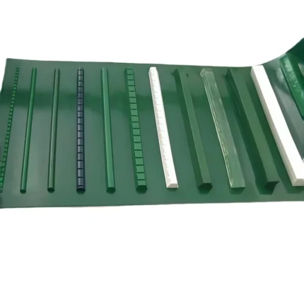 Green V-guide Bar for PVC Conveyor Belt